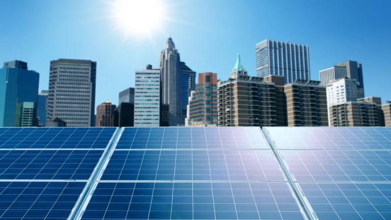 commercial solar panel installation